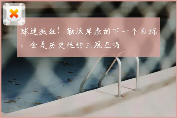 球迷疯狂!勒沃库森的下一个目标,会是历史性的三冠王吗